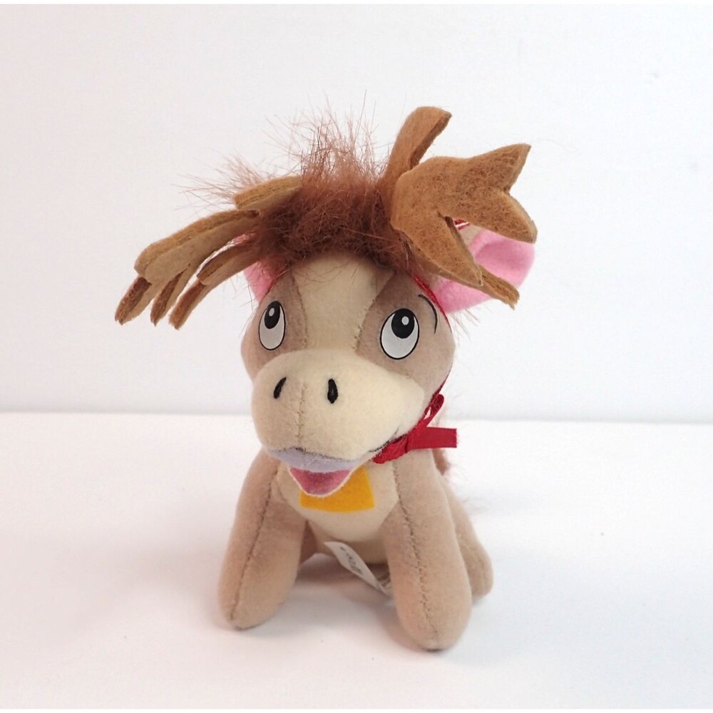 Vintage 1997 Annabelle's Wish Reindeer Calf Plush 5" Christmas Tree Ornament Toy